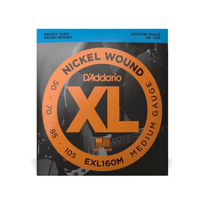 D'Addario EXL160M Nickel Wound .050-105 image 1