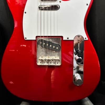 Fender MIJ (Made In Japan) Traditional '70s Telecaster Ash with Maple Fretboard 2017 - 2020 - Candy Apple Red image 1