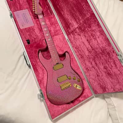 ESP Custom Shop SNAPPER-7 Ohmura Custom “Pink Monster” - 15th Anniversary Limited Edition 2021 - Twinkle Pink image 1