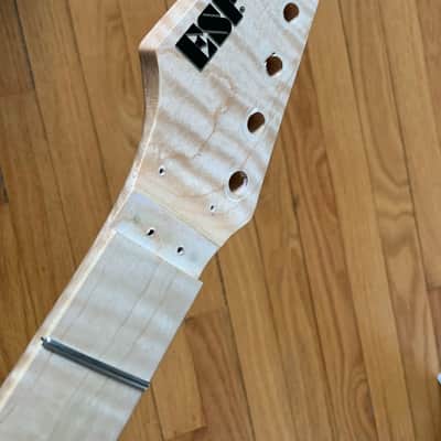 ESP Style Flame Maple Reverse Neck ESP Style 2020 - Flame Maple image 7