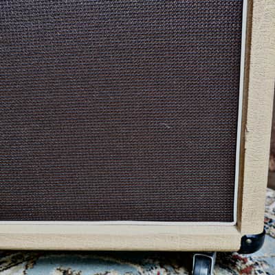 Vintage Marshall JMP 2203 MKII Master Lead 100-watt Amp Head w/ Matching 4x12 Speaker Cab - Fawn Tolex image 23
