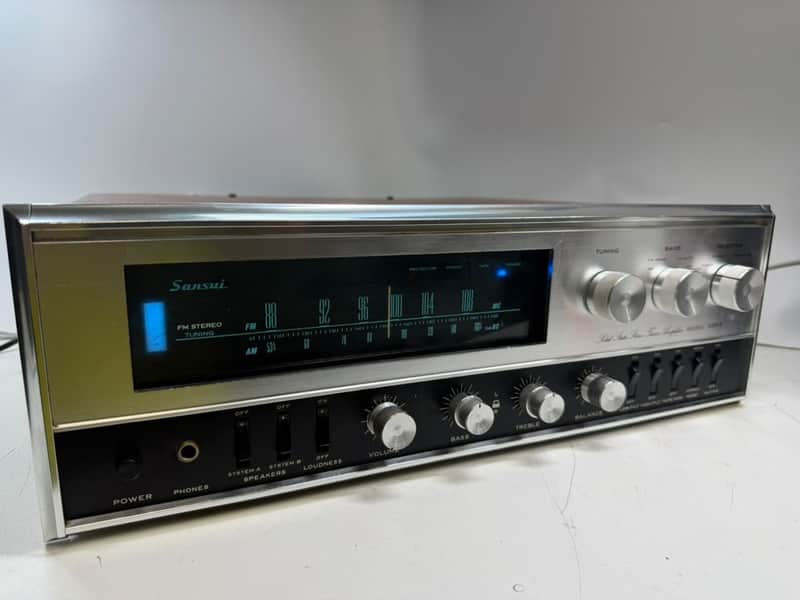 Sansui 3000A Stereo Receiver Serviced DeoxIT Tested Working Vintage