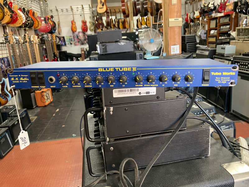 BK Butler tube works Blue Tube II RT-924  tube preamp Blue image 1