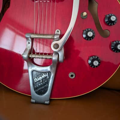 Gibson ES-335TD with Bigsby 1968- Cherry image 11