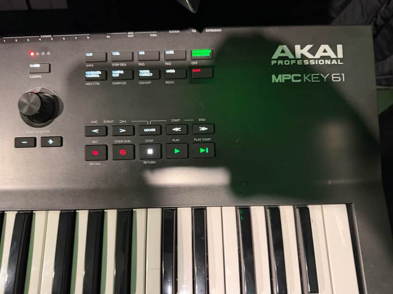 Akai MPC Key 61 Standalone Workstation Synthesizer with Carrying Case and 500GB SSD installed. image 1