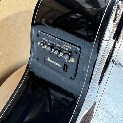 Ibanez AAM100EBK Advanced Acoustic Auditorium Acoustic-electric Guitar - Black image 2