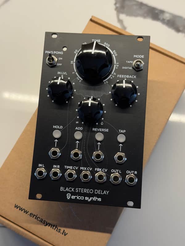 Erica Synths Black Stereo Delay
