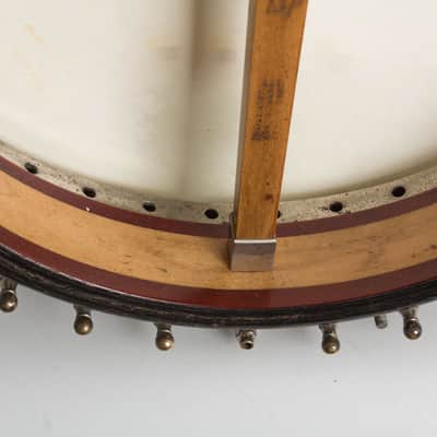 Fairbanks/Vega Tu-Ba-Phone Guitar Banjo (1920), ser. #47716, black tolex hard shell case. image 16