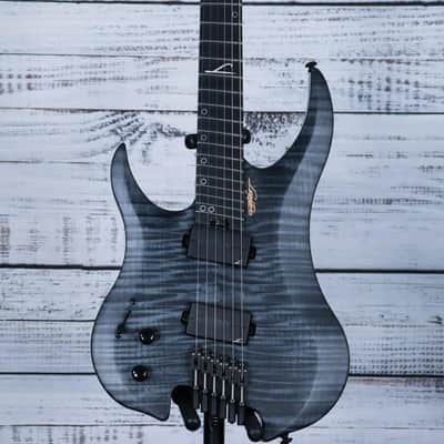 Legator Ghost G6FSSL Left-Hand Electric Guitar | Black Flame image 1
