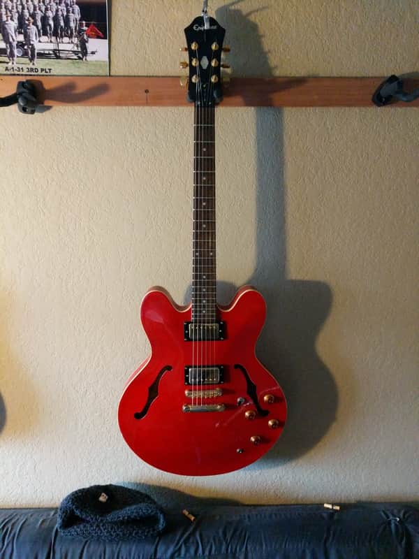 Epiphone Korea  ES 335  1991  Cherry Red image 1