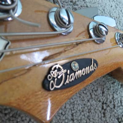 Vintage 1970s Tesico Lyle Electric Bass Guitar MIJ Japan Sunburst Short Scale image 7