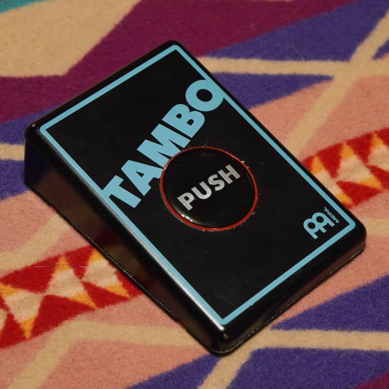 2020s Meinl STB4 Tambourine Percussion Stomp Box Pedal (Ready to Go) image 1