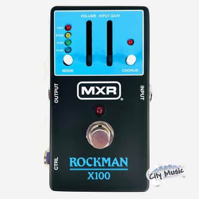 Used Dunlop MXR MX100 Rockman X100 Analog Tone Processor Guitar Effects Pedal ♫ image 1