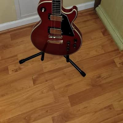 Lincoln Les Paul 1970's Red/Cherry Lawsuit Very Rare Guitar image 6
