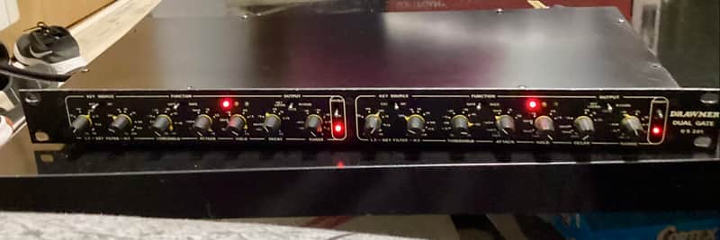 Drawmer DS201 Dual Gate 1984 - Present Black image 1