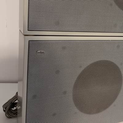 Speakers Lautsprecher Braun L450 For TS45 Audio 1 300  Dieter Rams 1968 - White Working image 4