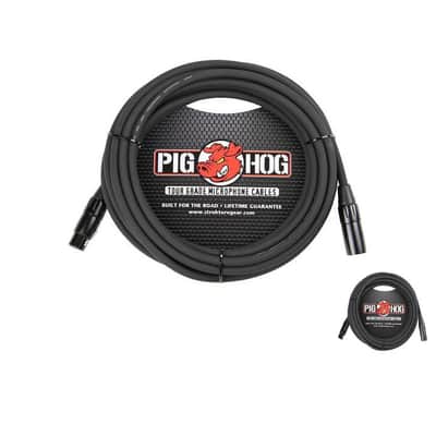 Pig Hog PHM25 XLR High Performance 8mm Microphone Cable, 25 Ft image 1