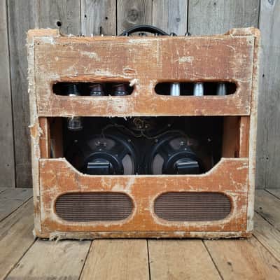 Fender Bandmaster 5E7 Tweed 3x10 1955 - Tweed image 9