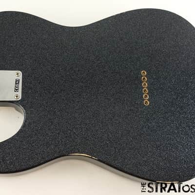 Fender Brad Paisley Road Worn Tele BODY + HARDWARE Telecaster Black Sparkle image 2