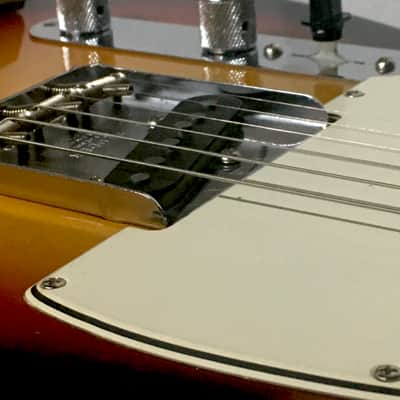 LEFTY! Fender American Vintage 64 Reissue 2012 NOS Relic Classic Sunburst Tele Nitro Made in USA 7.2 Lb G&G HSC Rare image 13