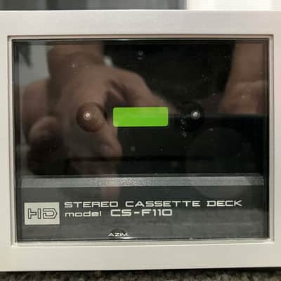 đ”Vintage Akai CSâF110 Silver-Face Stereo Cassette Deck â Retro âą Collectorâs Piece image 7