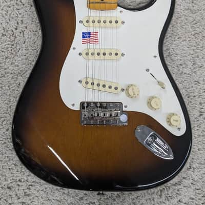 Fender Eric Johnson Signature Stratocaster guitar, Maple Neck, 2 Color Sunburst image 3
