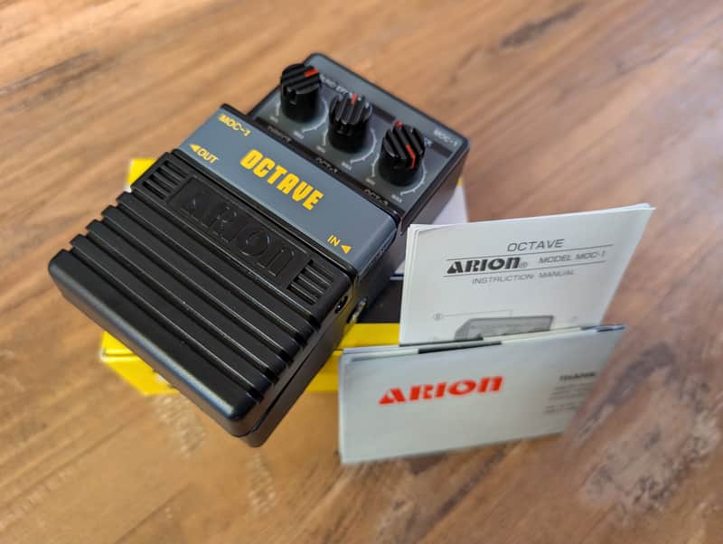 Arion MOC-1 Octave Guitar Effects Pedal NOS MINT With Original Packaging image 1