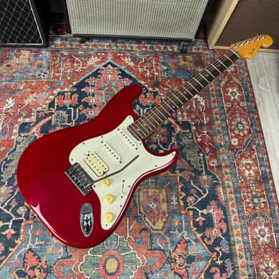 1998 Fender American Deluxe HSS Stratocaster w/Roller Nut & HSC image 3