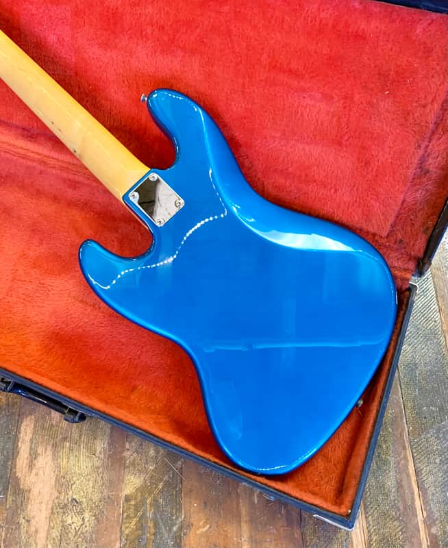 Tokai Jazz sound bass V DuPont blue metallic 5 five string mij