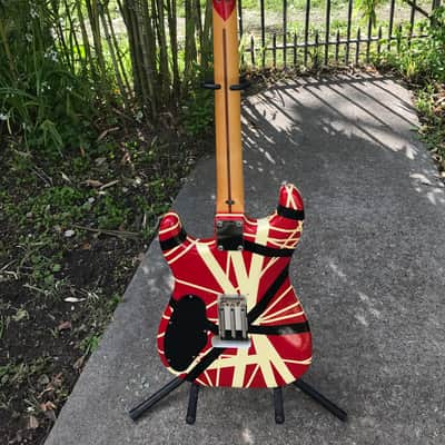 Tokai EVH Super Edition 1984 Black and Red Graphic image 6