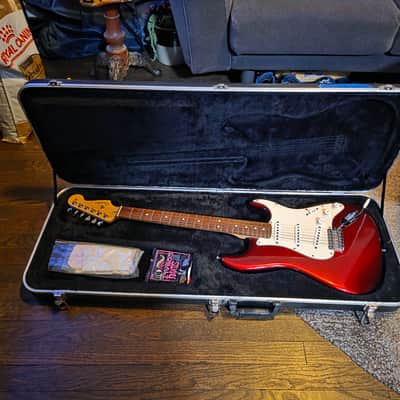 Fender American Standard Stratocaster with Rosewood Fretboard 2008 - 2012 - Candy Cola imagen 2