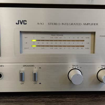 JVC A-X1 Integrated Amplifier, JVC KD-A33 Stereo Cassette Deck image 3