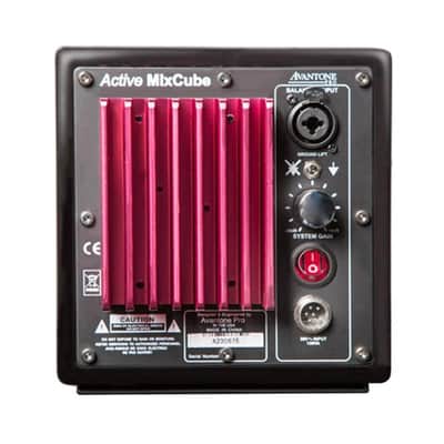 MixCube Active Mini Reference Monitor (Mono) (Single, Black) image 2