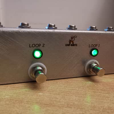 Loopmasters Loop Master 4-Channel Tuner Out Master Bypass switcher Looper Guitar Effect Pedal image 13