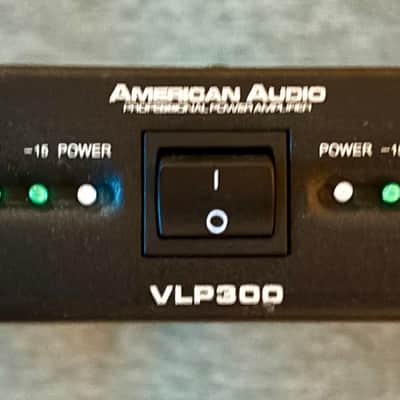 American Audio VLP-300 300w Power Amplifier 2010s - Black image 4