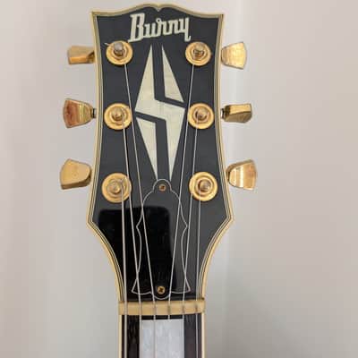 Burny Les Paul Custom 1987 - Black (Made in Japan) image 6
