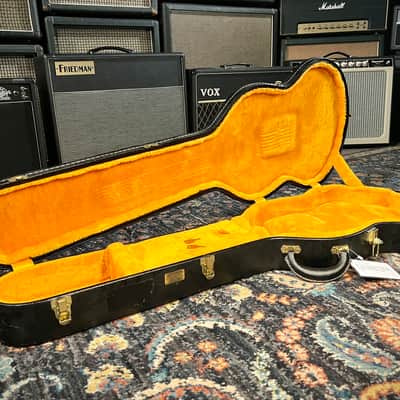 Gibson Custom Shop Lifton Historic Hardshell SG Case / Orange Goldenrod Interior / Left of the Dial image 2