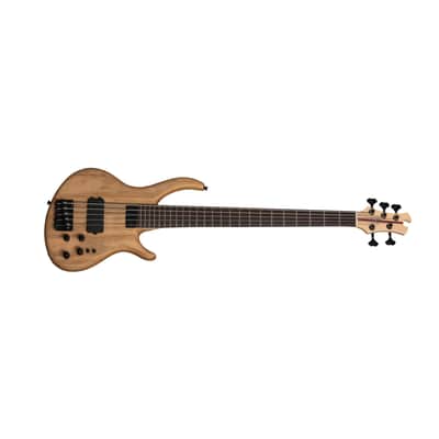 Tobias Growler V 5-String Bass w/ Bartolini Pickups and Gig Bag - Natural image 3