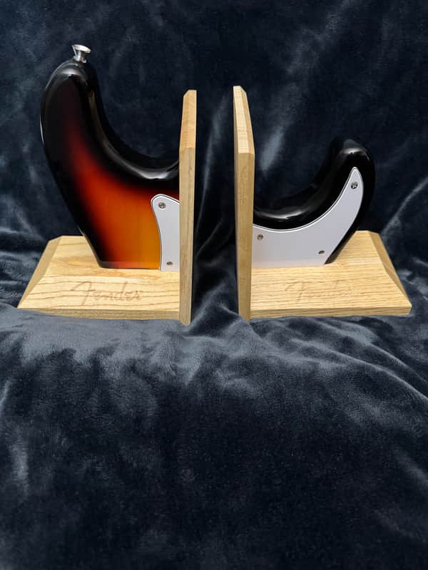 Fender Stratocaster Body Bookends image 1