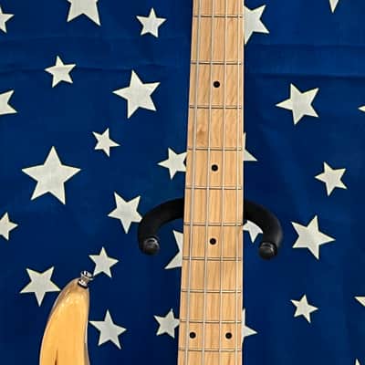 Peavey Milestone 4-String Electric Bass 2010s - Natural image 2