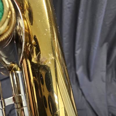 Olds Bb Cornet 1938 - Lacquered Brass w/ Nickel plating w/ original case image 8