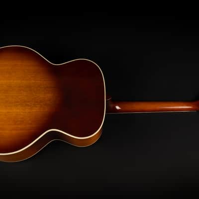 1976 Ibanez Concord 754 - Sunburst | Japan Lawsuit Era Vintage SJ-180 Everly Brothers Jumbo Open Book Headstock | Case image 10