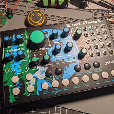 Cre8Audio East Beast Semi-Modular Analog Synthesizer 2022 - Present - Black image 1