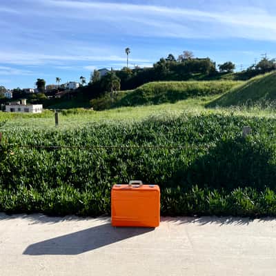 BPNYC ZERO Halliburton Eurorack Modular Travel Case 9U 96hp "ORANGE" image 17
