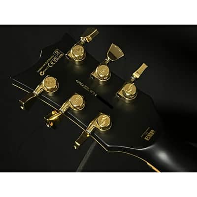 ESP LTD EC-1000 with Ebony Fretboard 2024 - Korea - Vintage Black image 9
