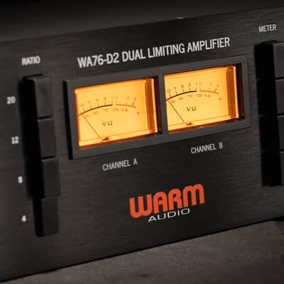 Warm Audio WA76-D2 Dual-Channel Clean Gain Discrete FET Compressor image 5