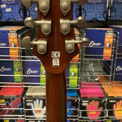 Dean Soltero Standard guitar in trans amber - Made in Korea image 17