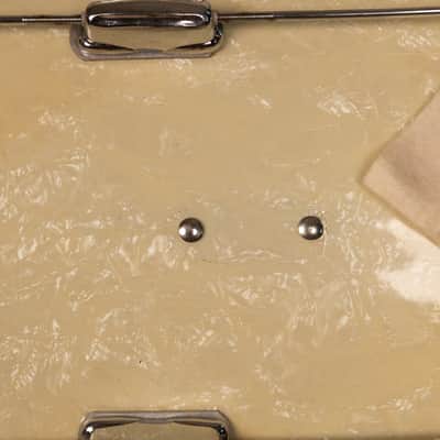 1960s Slingerland White Marine Pearl Drum Set image 10