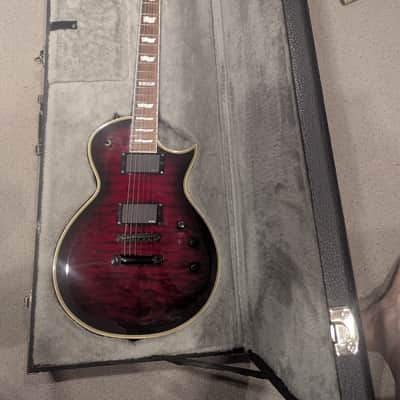 ESP E-II Eclipse 2014 - 2022 - See Thru Black Cherry Sunburst image 2