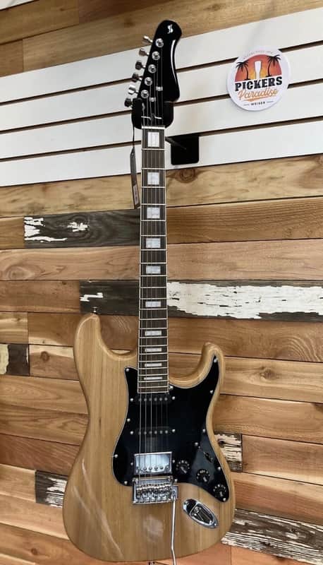 Stagg SES-60 Vintage S Series 2020s - Natural image 1